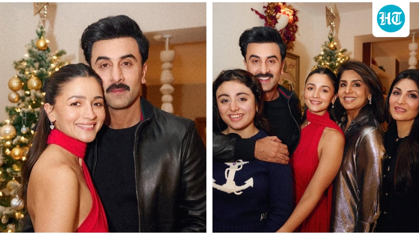 Alia Bhatt and Ranbir Kapoor Celebrate Christmas with Family