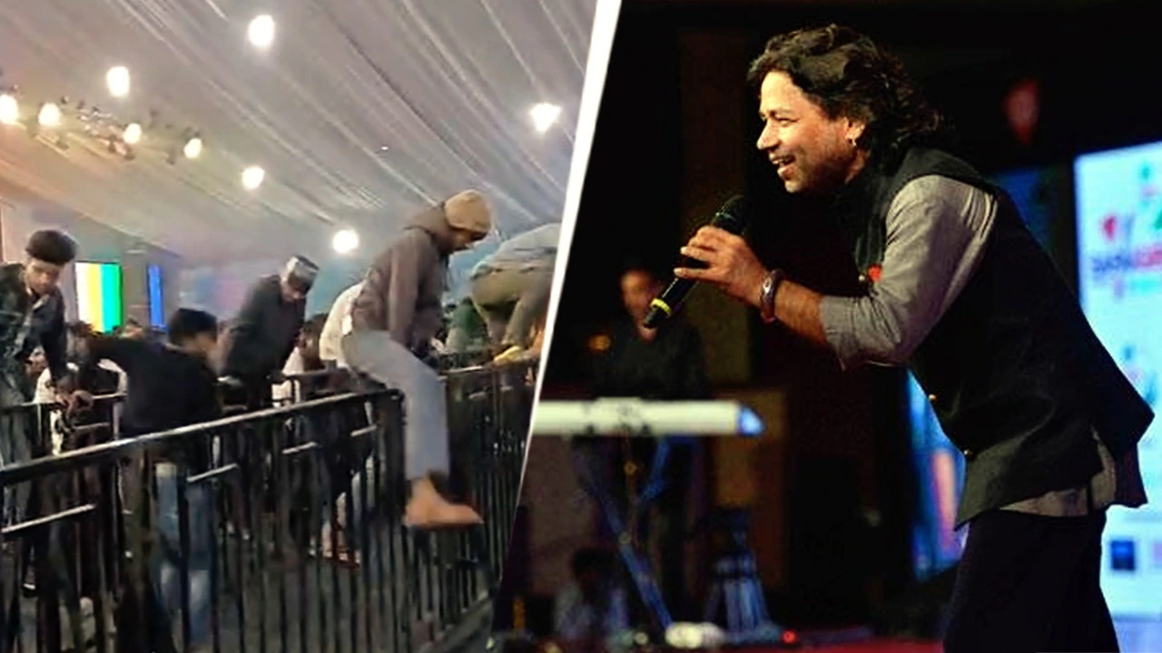 Kailash Kher Concert Disrupted by Crowd Surge